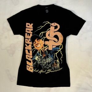 Blackbear Women's Fitted Black Graphic Tee - Short Sleeve